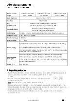 Preview for 4 page of USA Measurements US-PC-PH-15 User'S & Technical Manual