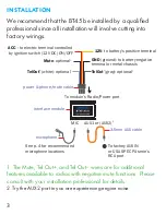 Предварительный просмотр 5 страницы USA SPECS BT45-AUX Start Manual