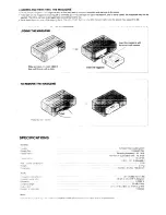 Предварительный просмотр 3 страницы USA SPECS SCD F100 Owner'S Manual