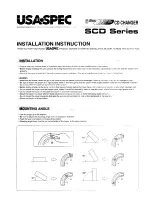 Предварительный просмотр 6 страницы USA SPECS SCD F100 Owner'S Manual