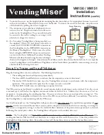 Preview for 2 page of USA Technologies VendingMiser VM150 Installation Instructions