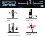 USA Toyz GALAXY LIGHT SWORD Quick Start Manual preview