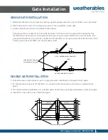 Preview for 4 page of USA Vinyl Weatherables Installation Manual