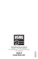 Предварительный просмотр 8 страницы USAG 1613 RA12 Instruction Manual