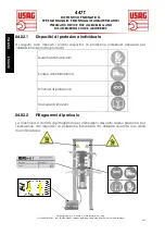 Предварительный просмотр 4 страницы USAG 447 T Operatinginstructions And Maintenance