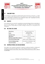 Preview for 16 page of USAG 447 T Operatinginstructions And Maintenance