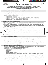 Preview for 2 page of USAG 929 PC1 1/2 Operation Manual And Instructions