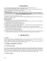 Предварительный просмотр 70 страницы USAG 998 140A Instruction Manual