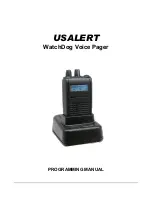 Preview for 1 page of USAlert watchdog Programming Manual