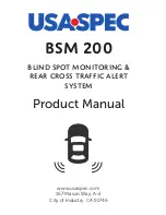 Preview for 1 page of USASPEC BSM 200 Product Manual