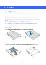 Предварительный просмотр 7 страницы USAVision UA-XVR1620 Quick Start Manual