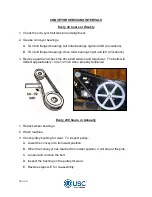 Preview for 2 page of USC LPV PORTABLE TREATER Maintenance Manual