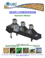 USC SEED CONDITIONER Operator'S Manual предпросмотр