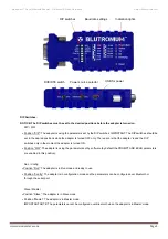 Preview for 4 page of Usconverters Blutronium B-TRON 5000 Datasheet & Quick Reference