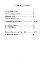 Preview for 2 page of USCutter GS-206M Operation Manual