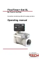 Use Tech FlowTimer+ Set XL Operating Manual preview