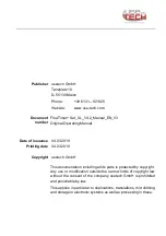 Preview for 2 page of Use Tech FlowTimer+ Set XL Operating Manual