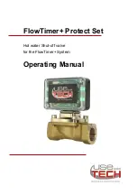 UseTECH FlowTimer+ Protect Set Operating Manual предпросмотр