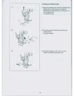 Preview for 23 page of usha Dream 20 Stitch User Manual