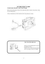 Preview for 7 page of usha Fashion Stitch Instruction Book