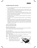 Preview for 5 page of usha FH 423 Instruction Manual