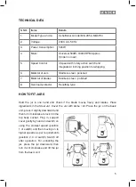 Предварительный просмотр 5 страницы usha MG 2853 Instruction Manual