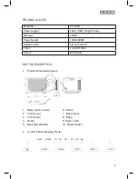 Preview for 5 page of usha PH 3420 White Instruction Manual