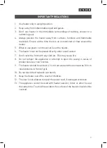 Preview for 3 page of usha QH 3002 Instruction Manual