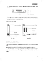 Preview for 5 page of usha TFH LED Instruction Manual