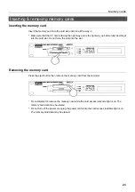 Предварительный просмотр 23 страницы Ushio UDMR Owner'S Manual