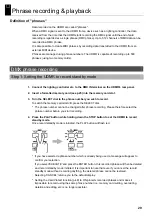 Предварительный просмотр 29 страницы Ushio UDMR Owner'S Manual