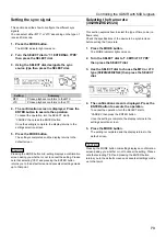 Предварительный просмотр 73 страницы Ushio UDMR Owner'S Manual