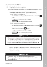 Предварительный просмотр 19 страницы Ushio UIT-250 Operating Manual