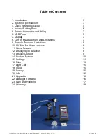 Предварительный просмотр 2 страницы Ushio UIT2400 Operation Manual