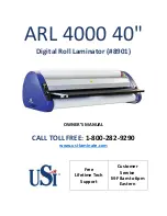 usi ARL 4000 Owner'S Manual preview