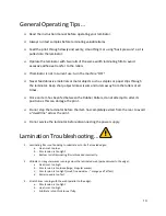 Preview for 13 page of usi ARL 4000 Owner'S Manual