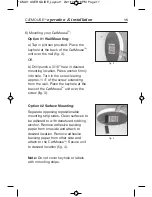 Preview for 17 page of usi CatMouse CM-X1 User Manual & Instruction Booklet