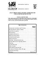 Предварительный просмотр 1 страницы usi IoPhic MDS101 Instruction Manual