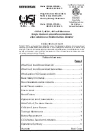 Preview for 1 page of usi MCN400 User Manual