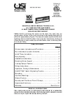 Предварительный просмотр 1 страницы usi MI106S User Manual