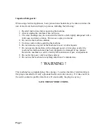 Preview for 2 page of usi PROMASK 27 Operating Instructions Manual