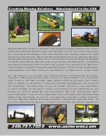 Предварительный просмотр 2 страницы USMOWER EX50HDBD Operator'S Manual