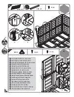 Предварительный просмотр 30 страницы USP DURAMAX 10.5 Ft x 13 Ft WoodBridge Plus Owner'S Manual/ Instructions For Assembly