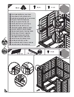 Предварительный просмотр 33 страницы USP DURAMAX 10.5 Ft x 13 Ft WoodBridge Plus Owner'S Manual/ Instructions For Assembly