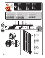 Preview for 58 page of USP DURAMAX 10.5 Ft x 13 Ft WoodBridge Plus Owner'S Manual/ Instructions For Assembly