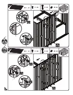 Предварительный просмотр 28 страницы USP DURAMAX Aluminium Skylight Shed Owner'S Manual/ Instructions For Assembly