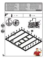 Предварительный просмотр 61 страницы USP DURAMAX Aluminium Skylight Shed Owner'S Manual/ Instructions For Assembly