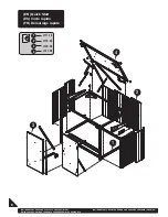 Предварительный просмотр 10 страницы USP DURAMAX Garbage Bin shed Owner'S Manual