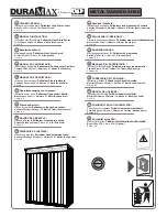 USP DuraMax Palladium High Store Locker Owner'S Manual/ Instructions For Assembly preview