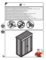 Preview for 40 page of USP DuraMax Palladium High Store Locker Owner'S Manual/ Instructions For Assembly